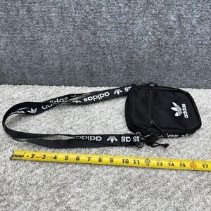 Adidas crossbody sling bag small black men's women's